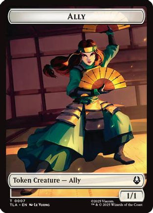 Ally (0007) // Clue (0018) Double-Sided Token [Avatar: The Last Airbender] Foil