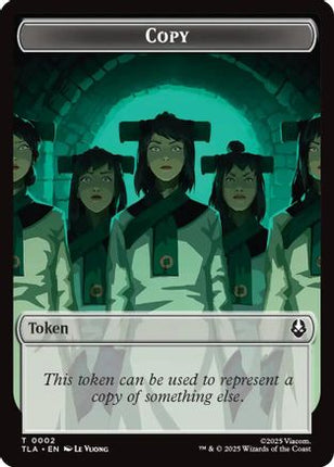 Copy (0002) // Soldier (0011) Double-Sided Token [Avatar: The Last Airbender] Foil