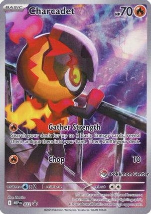 Charcadet - 022 (Pokemon Center Exclusive) - 22/null [ME: Mega Evolution Promo] Holofoil