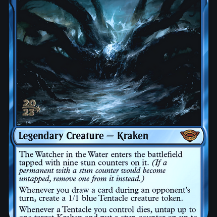 The Watcher in the Water [Tales of Middle-earth Promos] Prerelease Foil