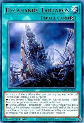 Hecahands Tartaros [PHRE-EN009] Rare 1st Edition