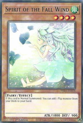 Spirit of the Fall Wind [PHRE-EN028] Rare 1st Edition