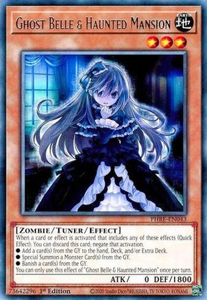 Ghost Belle & Haunted Mansion [PHRE-EN043] Rare 1st Edition