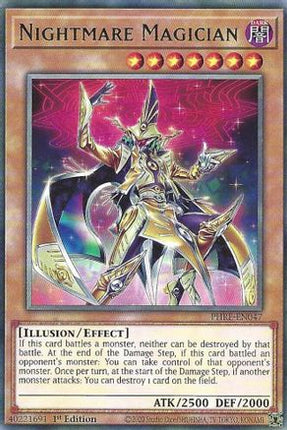 Nightmare Magician [PHRE-EN047] Rare 1st Edition