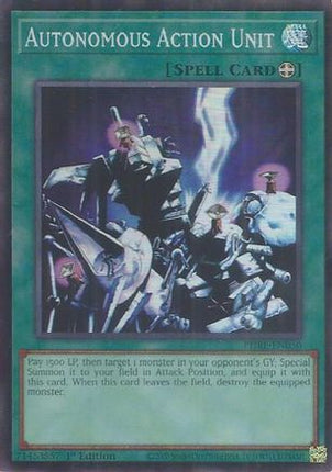 Autonomous Action Unit (Super Rare)  [PHRE-EN050] 1st Edition