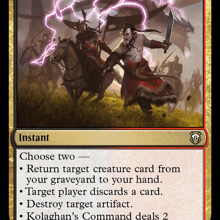 Kolaghan's Command [Modern Horizons 3 Commander]