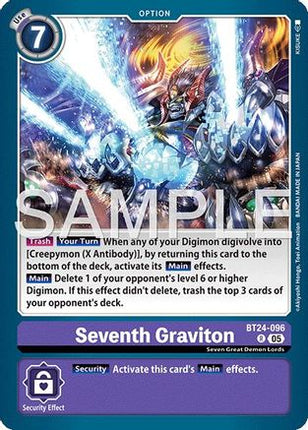 Seventh Graviton [BT24-096] [Time Stranger] Foil