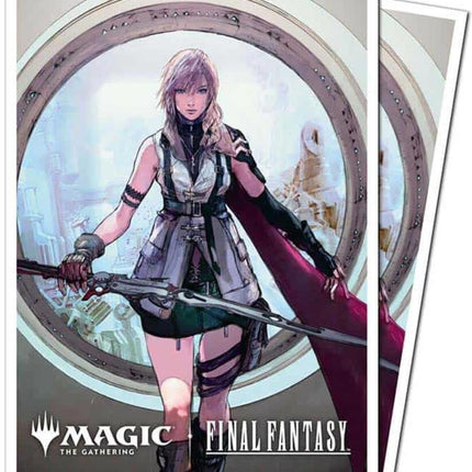 Ultra Pro - Magic: The Gathering - FINAL FANTASY -  Lightning Army Of One - Standard Deck Sleeves (105 ct)