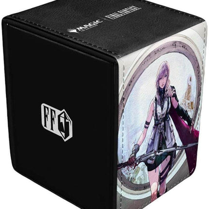 Ultra Pro - Magic: The Gathering - FINAL FANTASY - Lightning Army Of One - Alcove Flip Deck Box