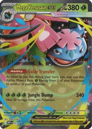 Mega Venusaur ex - 013 - 13/null [ME: Mega Evolution Promo] Holofoil
