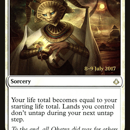 Oketra's Last Mercy [Hour of Devastation Promos] Prerelease Foil