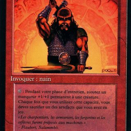 Dwarven Weaponsmith - Forgeur d'armes nain  [Foreign Black Border]