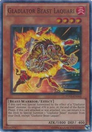 Gladiator Beast Laquari [TU05-EN002] Super Rare