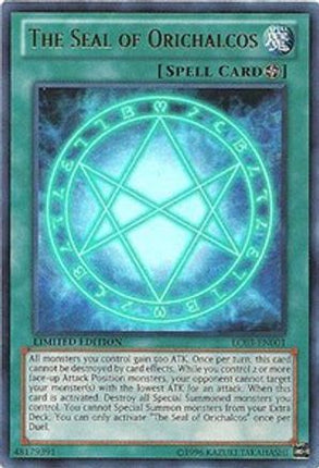 The Seal of Orichalcos (Ultra Rare) [LC03-EN001] Limited
