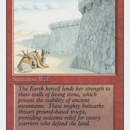 Wall of Stone [Revised Edition]