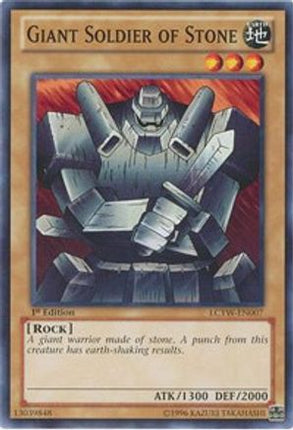 Giant Soldier of Stone (Common / Short Print) [LCYW-EN007] Unlimited