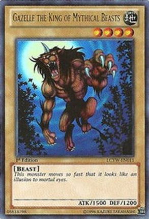 Gazelle the King of Mythical Beasts (Ultra Rare) [LCYW-EN011] 1st Edition