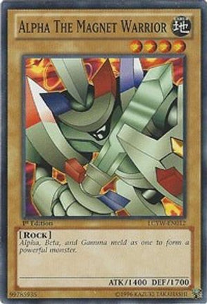Alpha the Magnet Warrior (Common / Short Print) [LCYW-EN012] Unlimited