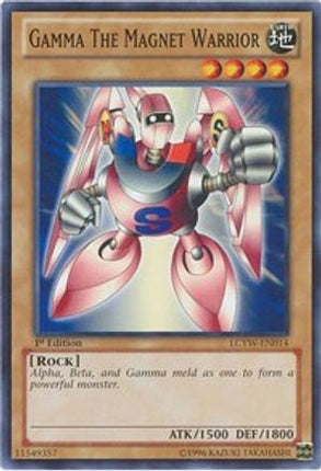 Gamma the Magnet Warrior (Common / Short Print) [LCYW-EN014] 1st Edition