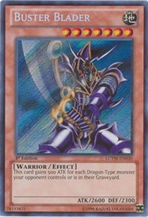 Buster Blader (Secret Rare) [LCYW-EN020] 1st Edition