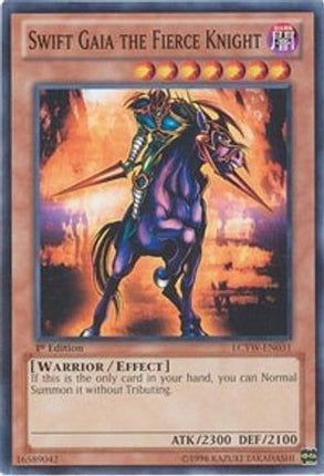 Swift Gaia the Fierce Knight (Common / Short Print) [LCYW-EN031] Unlimited