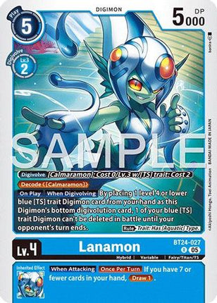 Lanamon [BT24-027] [Time Stranger] Foil