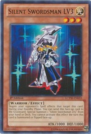 Silent Swordsman LV3 (Common / Short Print) [LCYW-EN033] 1st Edition
