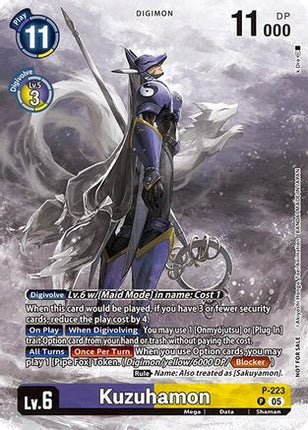 Kuzuhamon (Time Stranger Box Topper) [P-223] [Digimon Promotion Cards] Foil