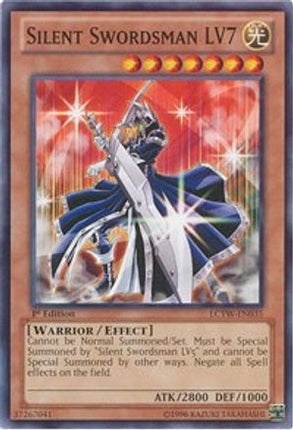 Silent Swordsman LV7 (Common / Short Print) [LCYW-EN035] 1st Edition