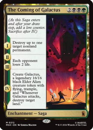 The Coming of Galactus (212) [Marvel Super Heroes] Foil