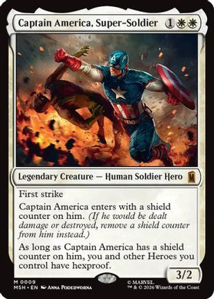 Captain America, Super-Soldier (009) [Marvel Super Heroes]