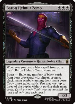 Baron Helmut Zemo (087) [Marvel Super Heroes]