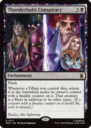 Thunderbolts Conspiracy (117) [Marvel Super Heroes] Foil