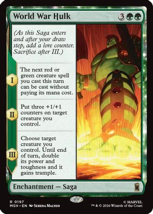 World War Hulk (197) [Marvel Super Heroes] Foil