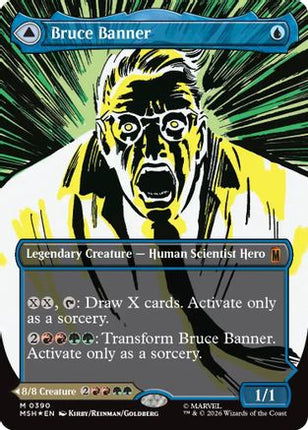 Bruce Banner (Borderless) (390) [Marvel Super Heroes] Foil