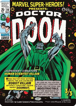 Doctor Doom (Borderless) (394) [Marvel Super Heroes] Foil