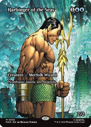 Harbinger of the Seas (Borderless) [Marvel Universe Eternal-Legal] Foil