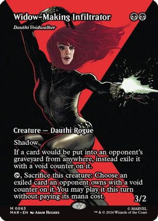 Widow-Making Infiltrator - Dauthi Voidwalker (Borderless) [Marvel Universe Eternal-Legal]