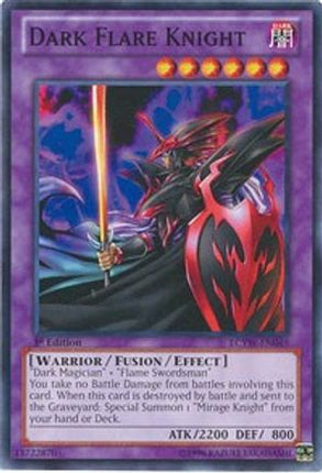Dark Flare Knight (Common / Short Print) [LCYW-EN049] Unlimited