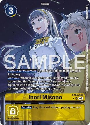 Inori Misono (Alternate Art) [BT24-084] [Time Stranger] Foil