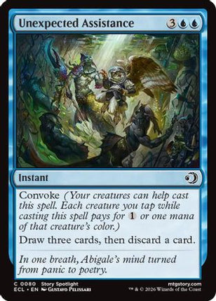 Unexpected Assistance [Lorwyn Eclipsed] Foil