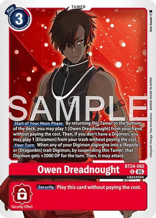 Owen Dreadnought [BT24-082] [Time Stranger] Foil