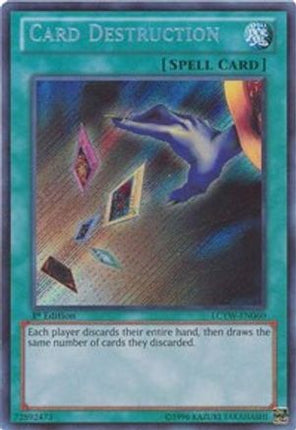 Card Destruction (Secret Rare) [LCYW-EN060] Unlimited