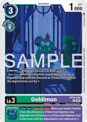 Goblimon [BT24-042] [Time Stranger]