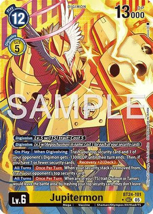 Jupitermon (Alternate Art) [BT24-101] [Time Stranger] Foil