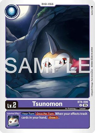 Tsunomon [BT6-006] [Advanced Booster Digimon Generation] Foil
