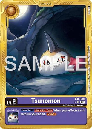 Tsunomon (Alternate Art) [BT6-006] [Advanced Booster Digimon Generation] Foil