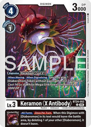 Keramon (X Antibody) [BT24-052] [Time Stranger]