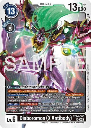 Diaboromon (X Antibody) [BT24-065] [Time Stranger] Foil