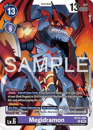 Megidramon [BT24-080] [Time Stranger] Foil